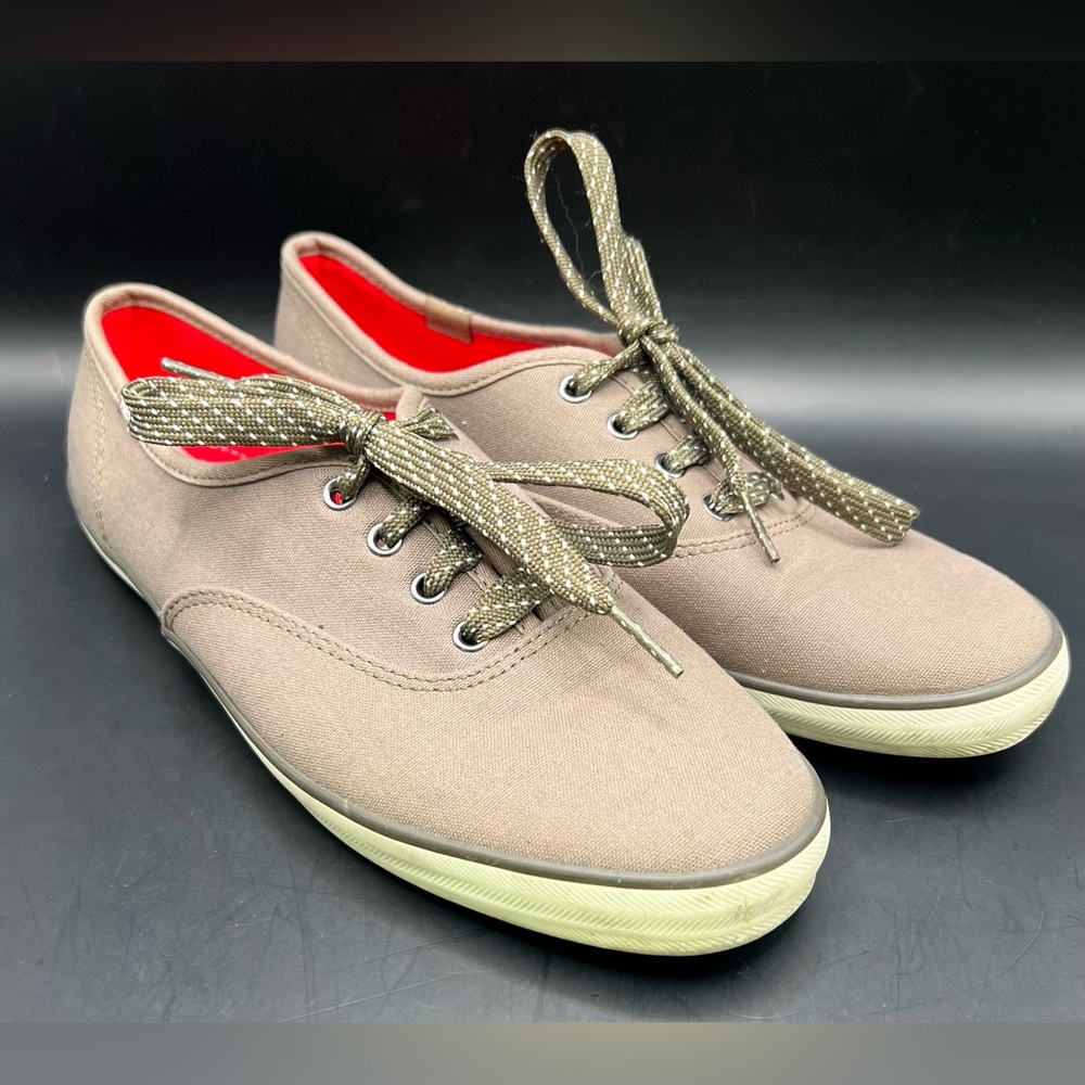 Keds- Casual Tan Canvas Womens Shoes-‎ Size:8